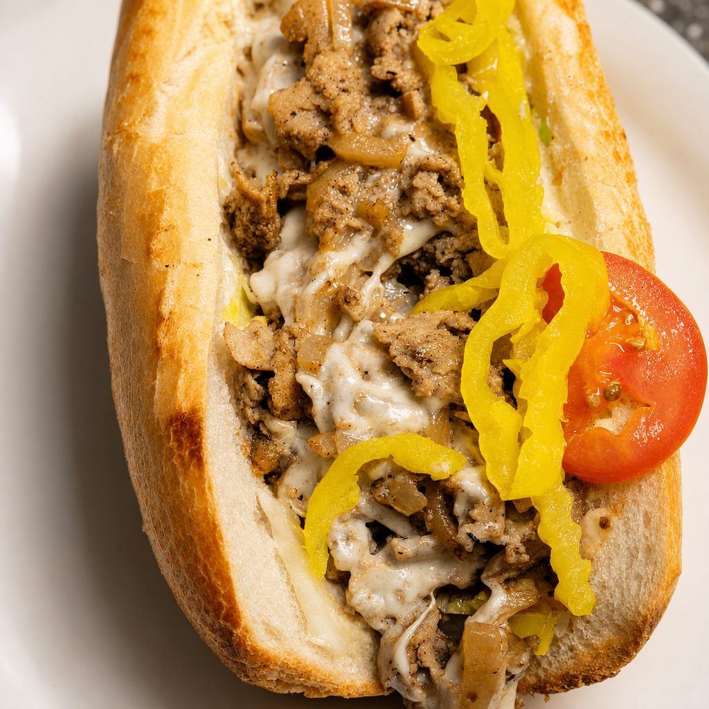 Chicken and Philly.
