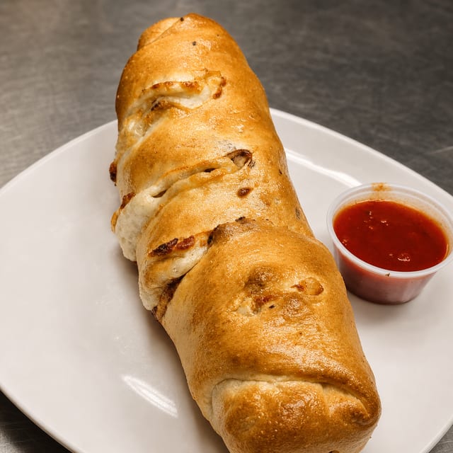 Veggie Stromboli (Medium).
