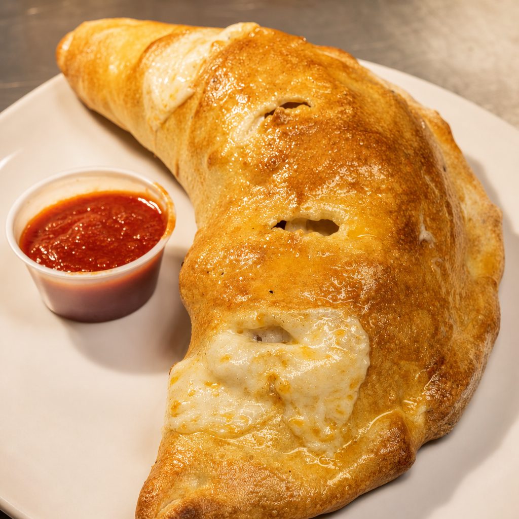 Spinach Calzone (Medium).