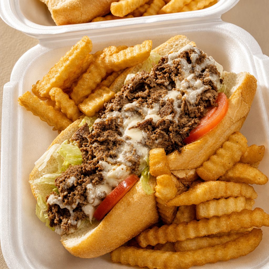 Sub /fries and drink.