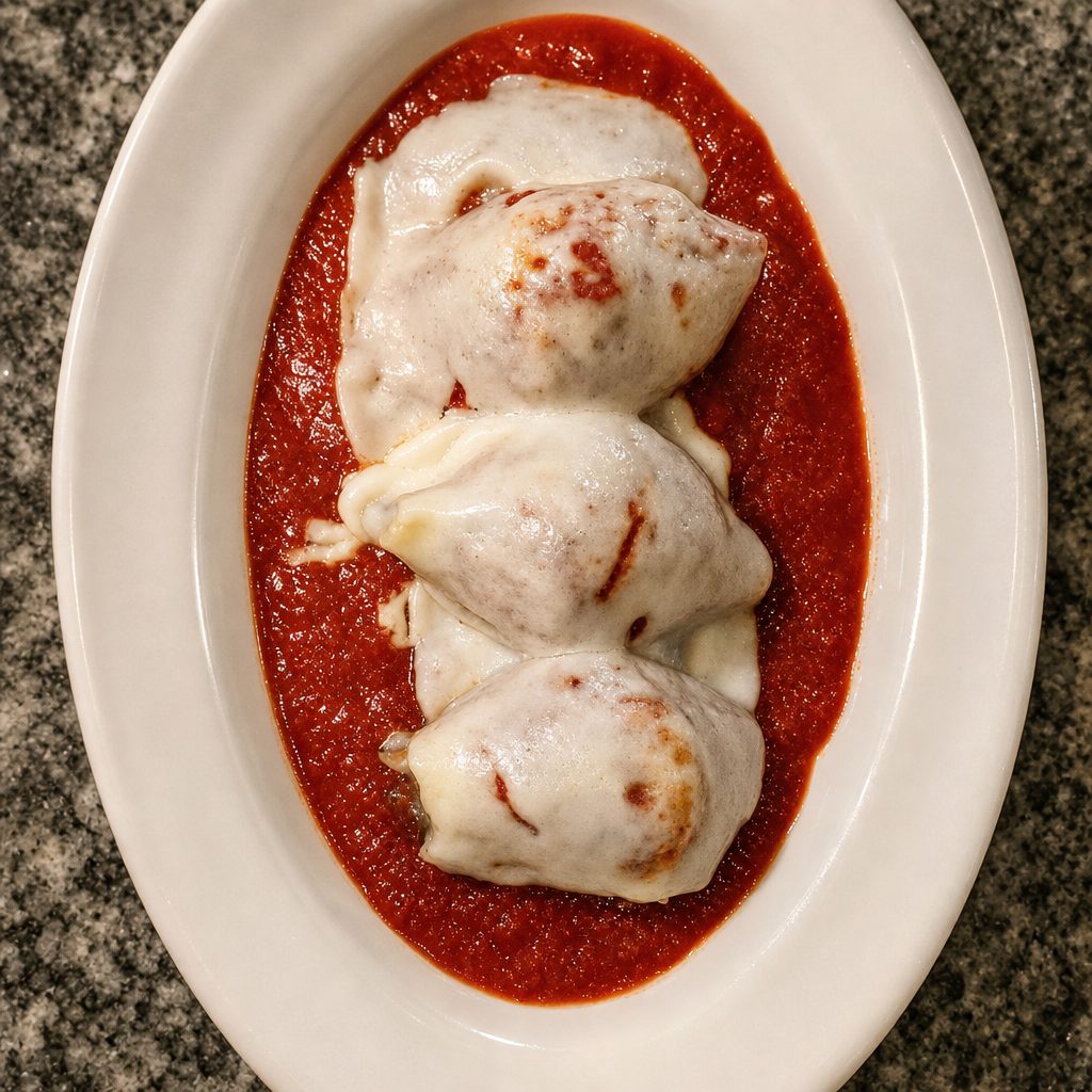 Spinach Stuffed Shells.
