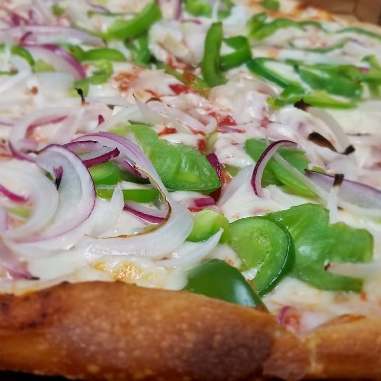 Delicious Veggie Pizza and More!