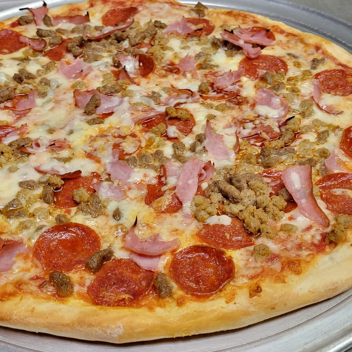 Meat Lovers Pizza.