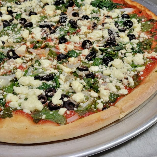 Greek Pizza.