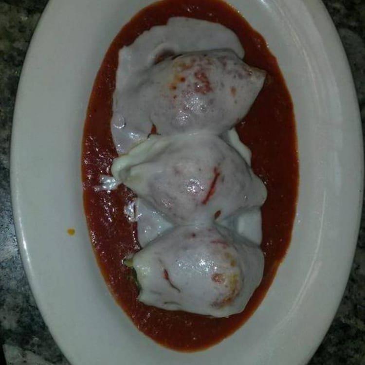 Spinach Stuffed Shells.